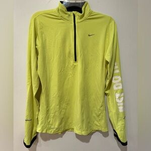 Nike Women’s Lime Green 3/4 Zip